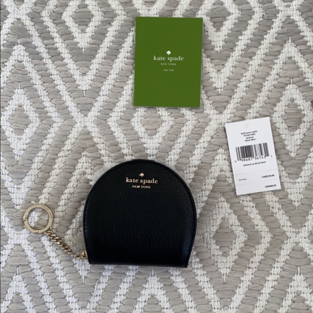 Kate spade half moon wallet